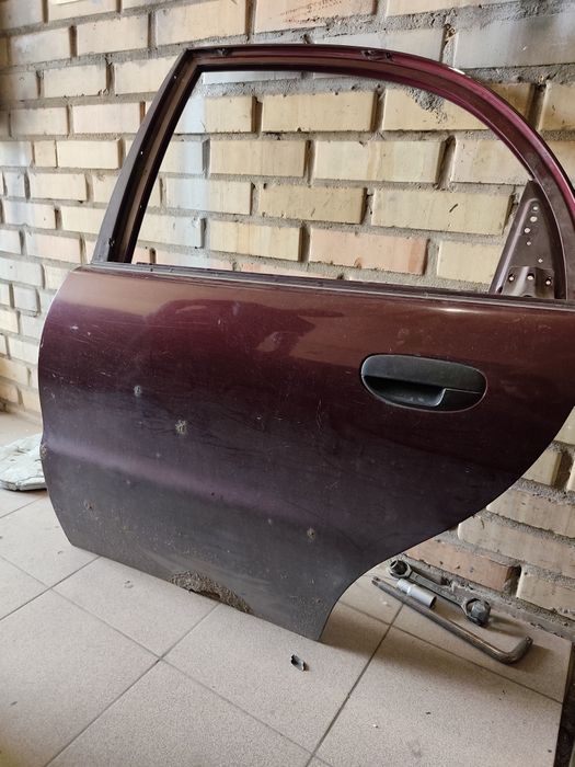 Дверь ланос задняя левая