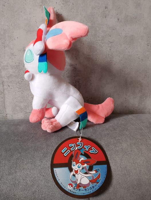 Sylveon pluszowa maskotka pokemon go eevee