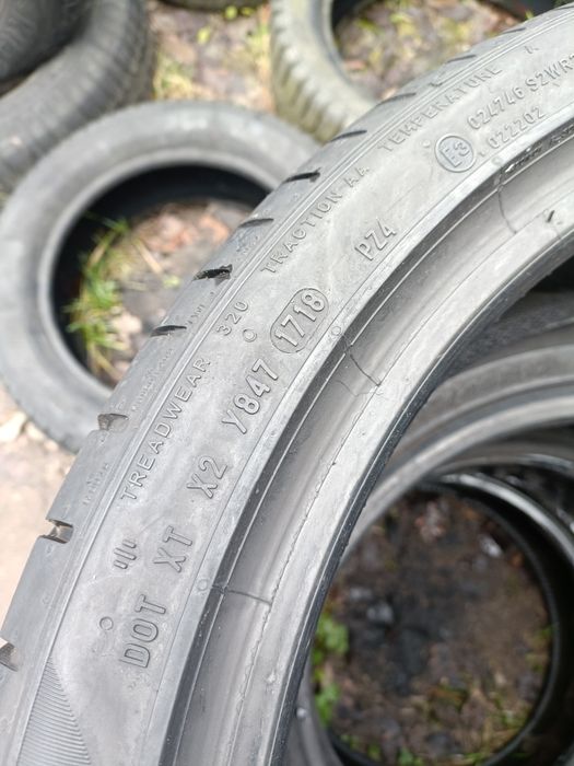B062- 1 sztuka 225/40r19 Pirelli PZero z 2018r 6.1mm MO mercedes