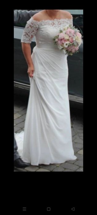 Suknia ślubna ecru Bridges Delight