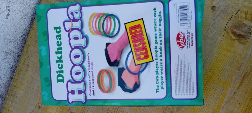 Jogo Hoopla despedida de solteiro para pôr na cabeça