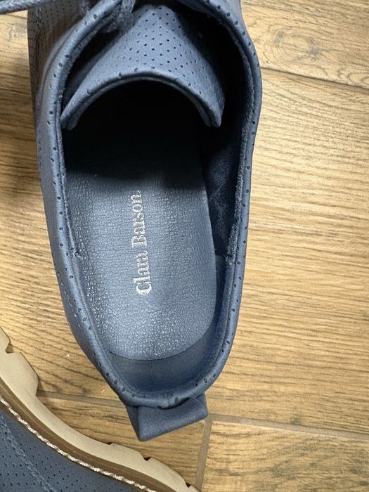 Półbuty niebieskie clara barson 38