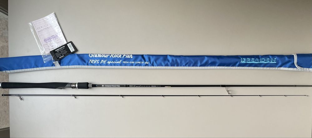 さらに値下げGlamour Rock Fish TR85 PE special Купить спиннинг Breaden Glamour Rock Fish GRF-TR85 PE Special