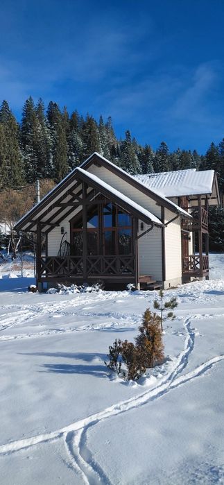 Котедж "ЗАВІЙ" з ЧАНОМ на території. Ворохта. ВІДПОЧИНОК у КАРПАТАХ