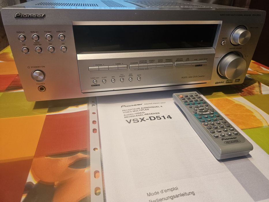 Amplituner VSX-D514 + głośniki ELAC