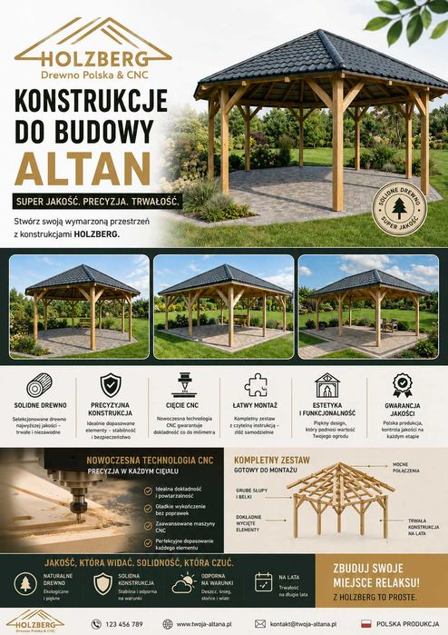 Prefabrykowane Altany