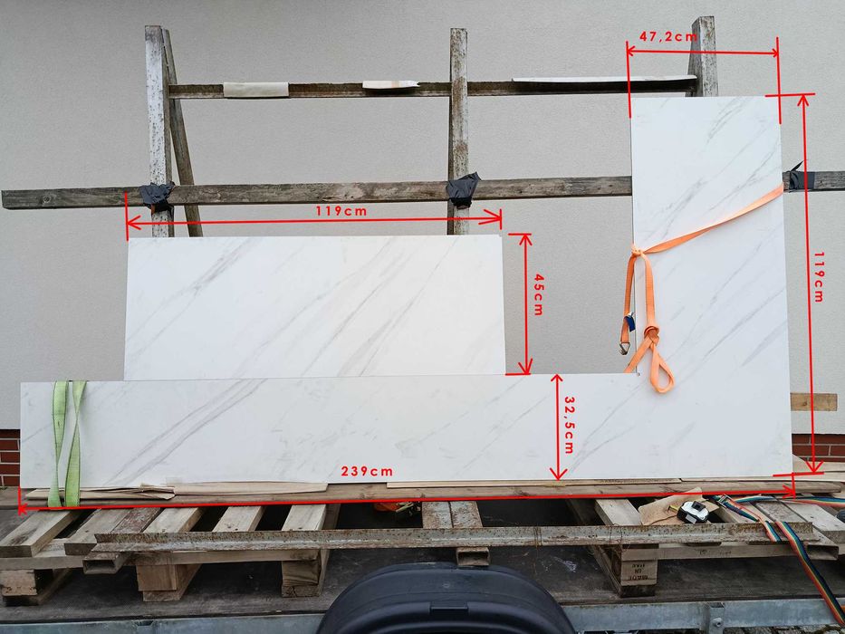 Wielkoformatowy Spiek kwarcowy -