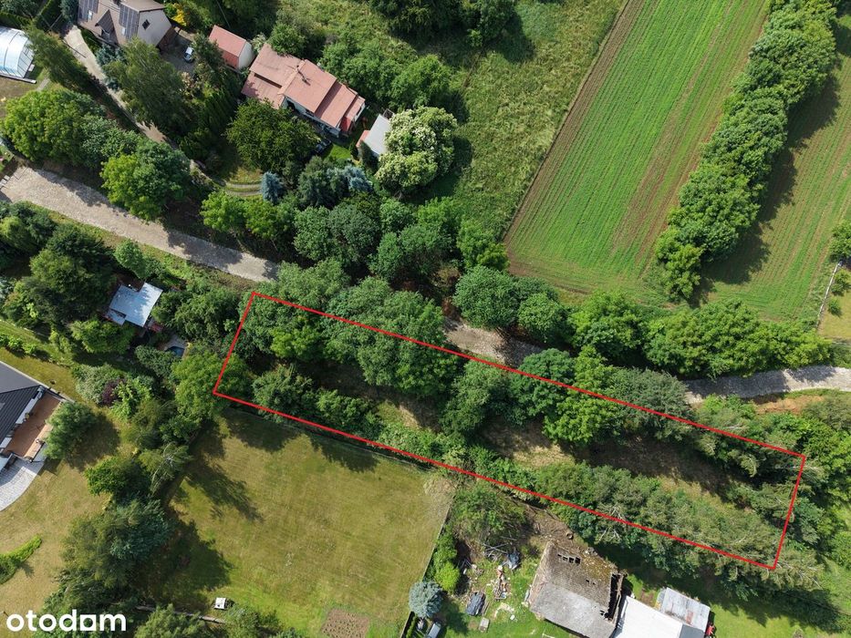 Działka budowlana 7km od Krakowa