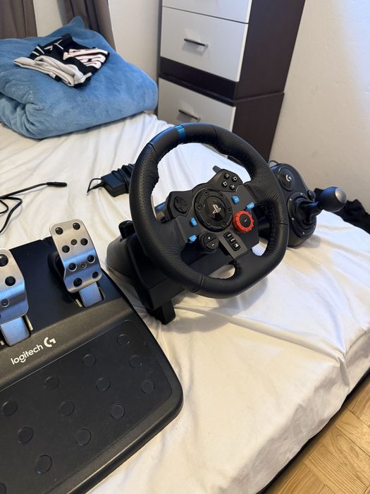 Logitech G29 + Shifter (Kit completo) – Impecável