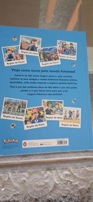 Livro Infantil "Pokémon: O Atlas do Ash"