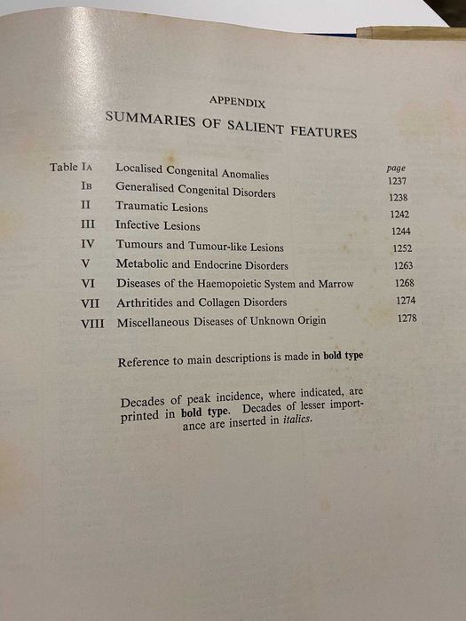 Livro de Radiologia de 1971 com mais de 1000 páginas