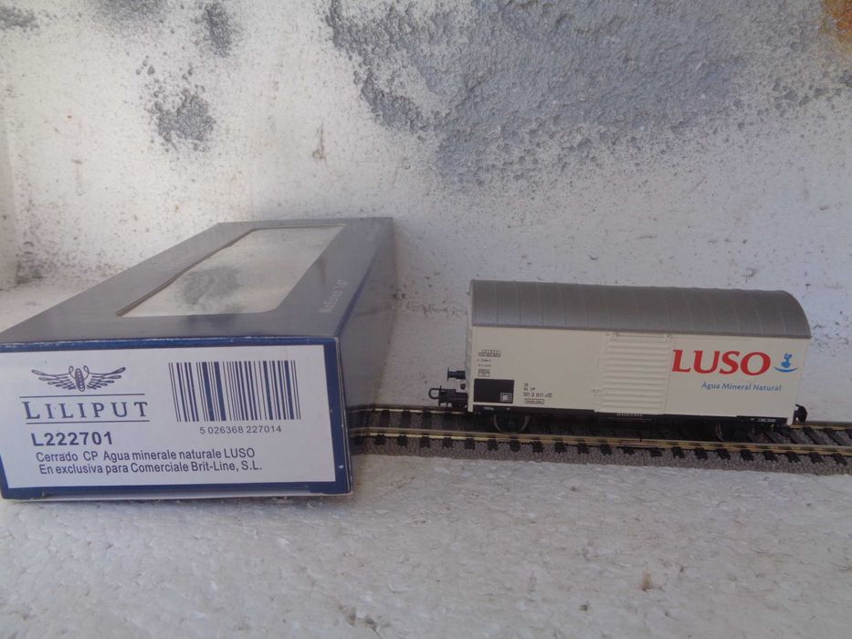 1:87 Liliput CP LUSO carruagem mercadorias Refª L222701