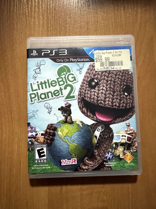 Диски з іграми - The Last Guardian (PS4) та Little Big Planet 2 (PS3)