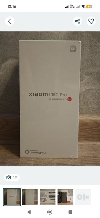 Xiaomi 15T PRO 12/256 Black ціна вказана без олх доставки