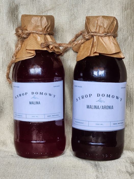 Syrop malinowo - aroniowy 300ml