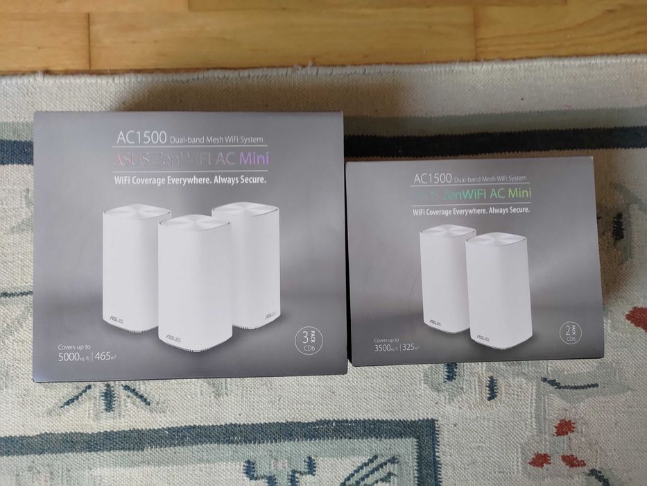 ASUS ZenWiFi AC Mini CD6 Sistema WiFi AiMesh AC1500 (5x Unidades)