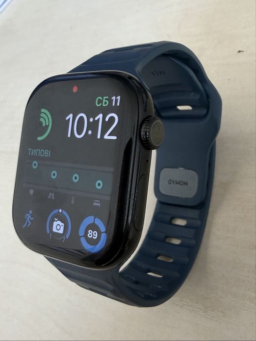 Nomad Sport Band для Apple Watch 44/45/49mm Atlantic Blue FKM