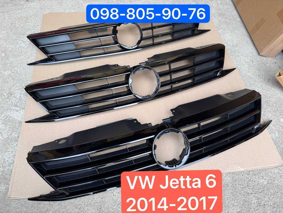 Решітка радіатора VW Jetta 6 решетка Джетта 2014-2017