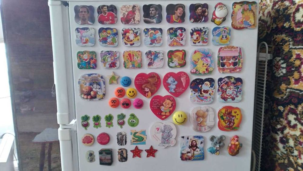 Коллекционные магниты на холодильник