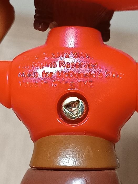 Figurka McDonalds Happy Meal Toy 2012 Pirates Adventure Scientists Fil