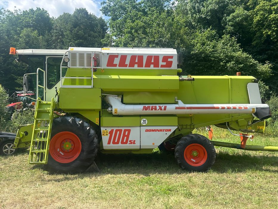 Kombajn zbożowy Claas Dominator 108SL Maxi stół do rzepaku Zadbany z Niemiec