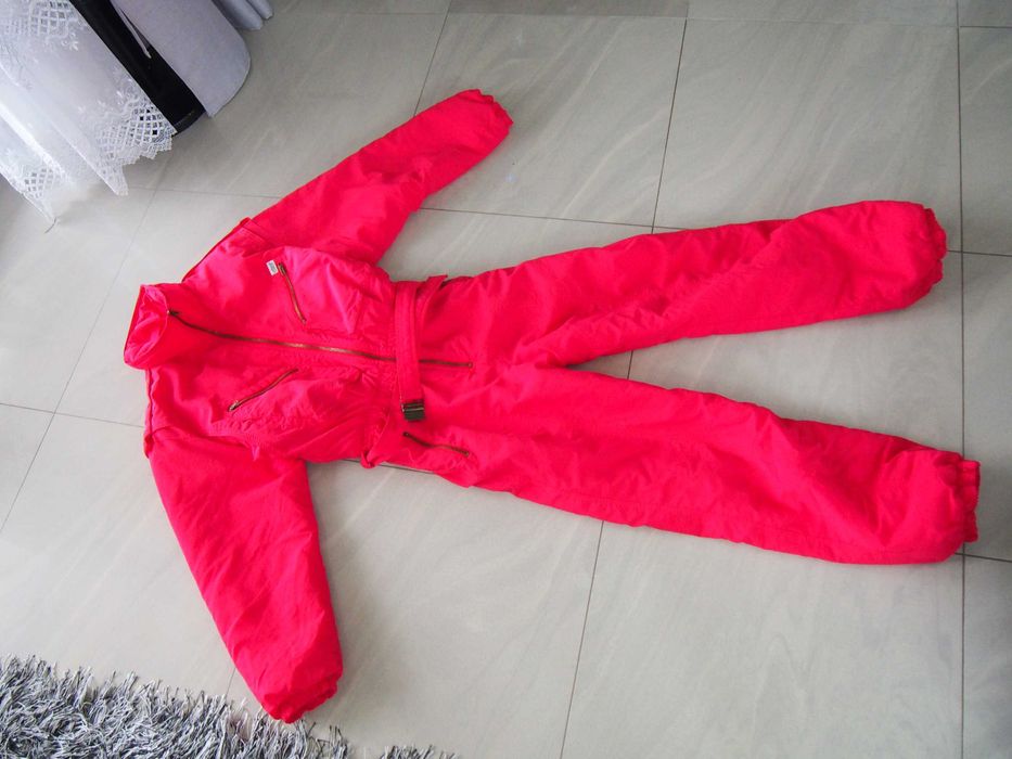 Kombinezon narciarski zimowy 50/M 188 cm męski Fuksja (róż)
