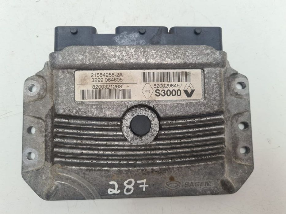 CENTRALINA SAGEM | REF. 21584288 – 2A 8200298457 | RENAULT MEGANE II;