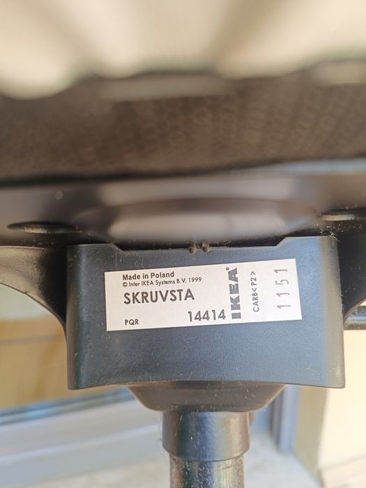 Cadeira p/escritório Skruvsta
Cadeira p/escritório, Ysane branco