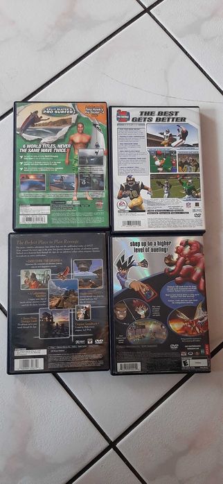 Gra PlayStation 2  Nowe - cztery sztuki