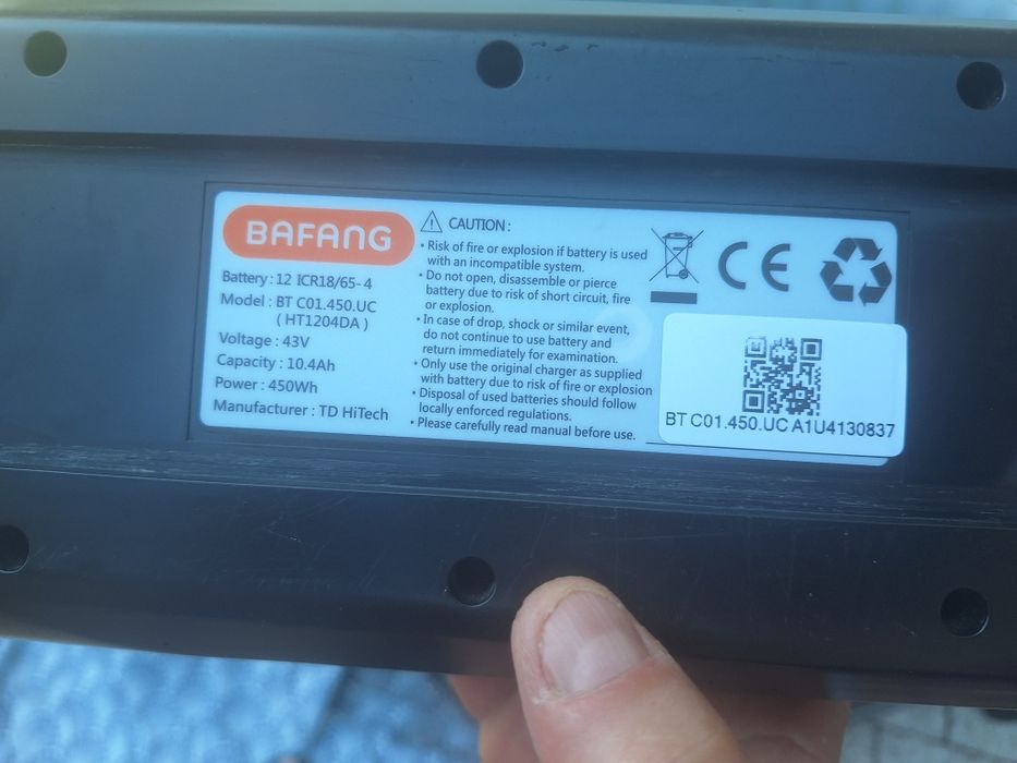 Rower elektryczny 28 cali x1.75
