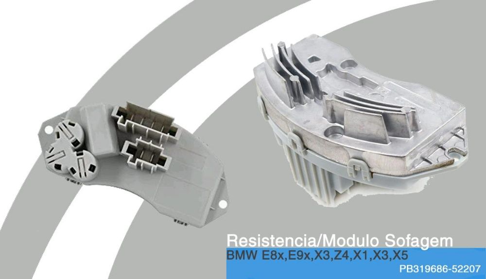 Resistencia Módulo Sofagem NOVO p/BMW E8x,E9x,X1,X3,X5