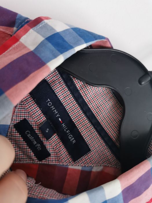 Tommy Hilfiger koszula męska logowana bawełniana S