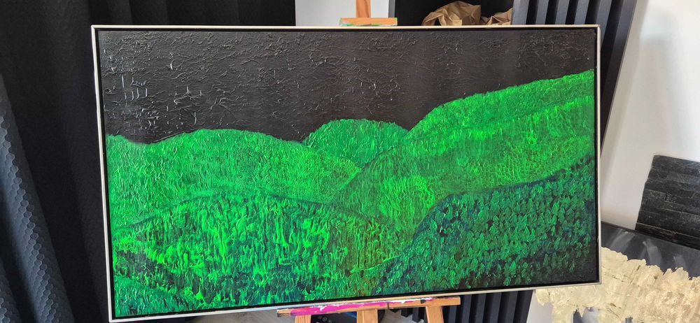 Obraz ręcznie malowany 135x75
