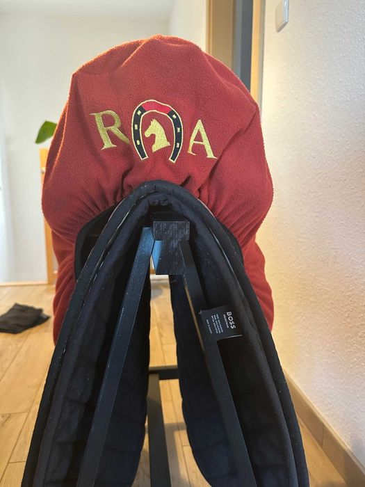 Siodło R. Andersz, 17”, średni łęk - wszechstronne. Stan idealny.