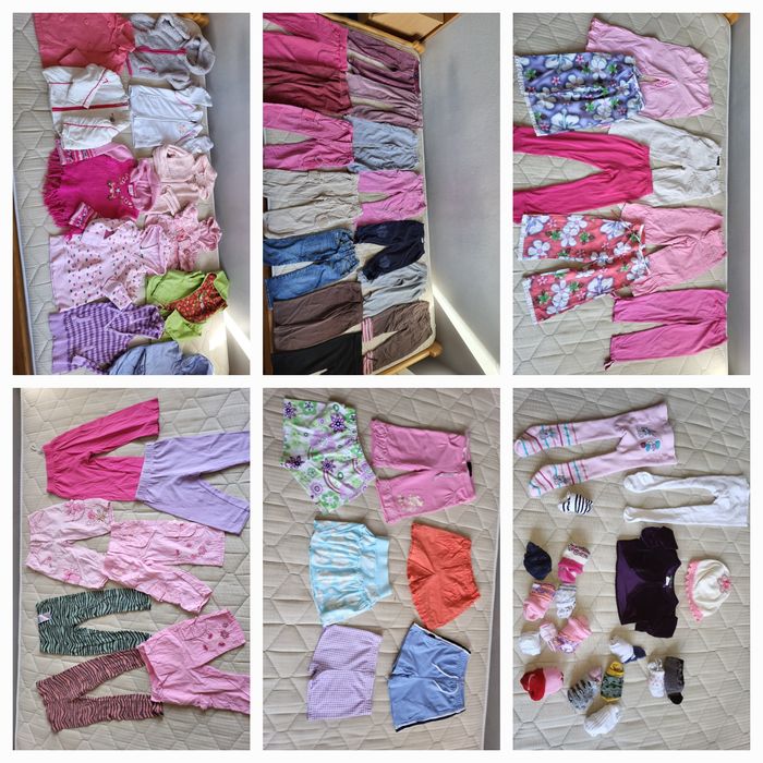 Ubranka na 3 lata + fotelik samoch