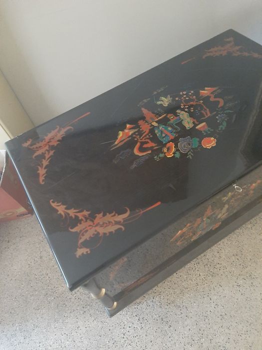 Malote com motivos de macau