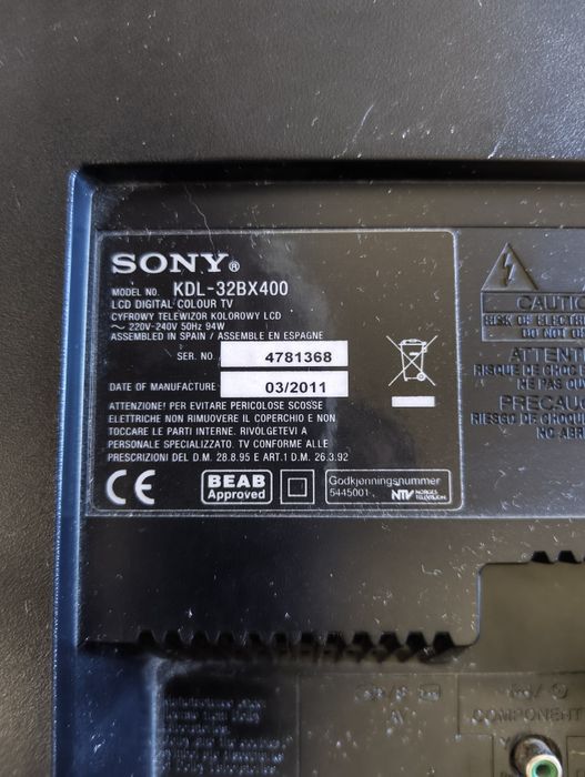 TV  Sony Bravia 80cm