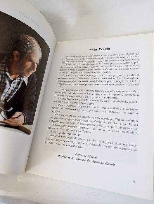 Homenagem a Amadeu Costa