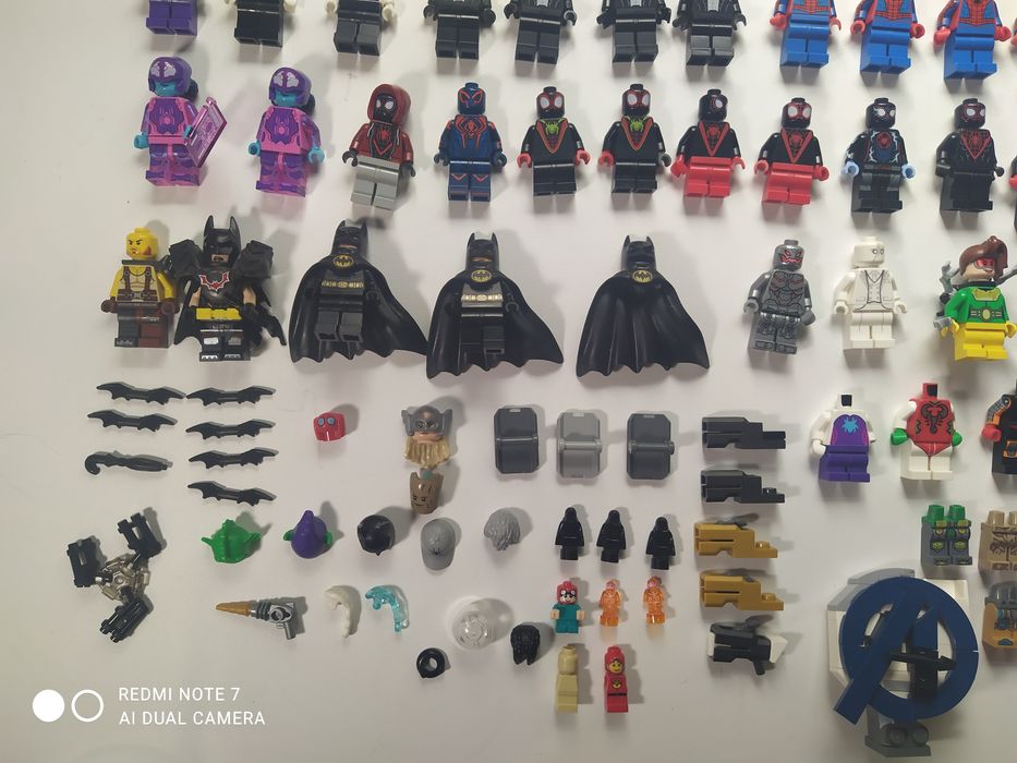Lego фігуркі орігінал Марвал, Супер герої