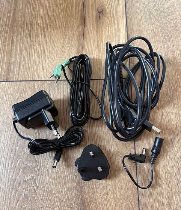 Fotel gamingowy Rocker Floor–niebieski wbudowane głośniki stereo Orbit 2.0