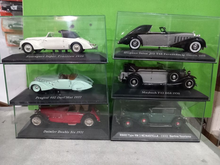 Miniaturas Altaya de coleções francesas