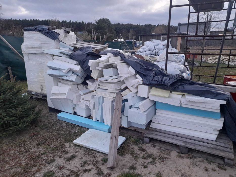 Styropian, posadzkowy, elewacyjny, mix kawałków do wykorzystania