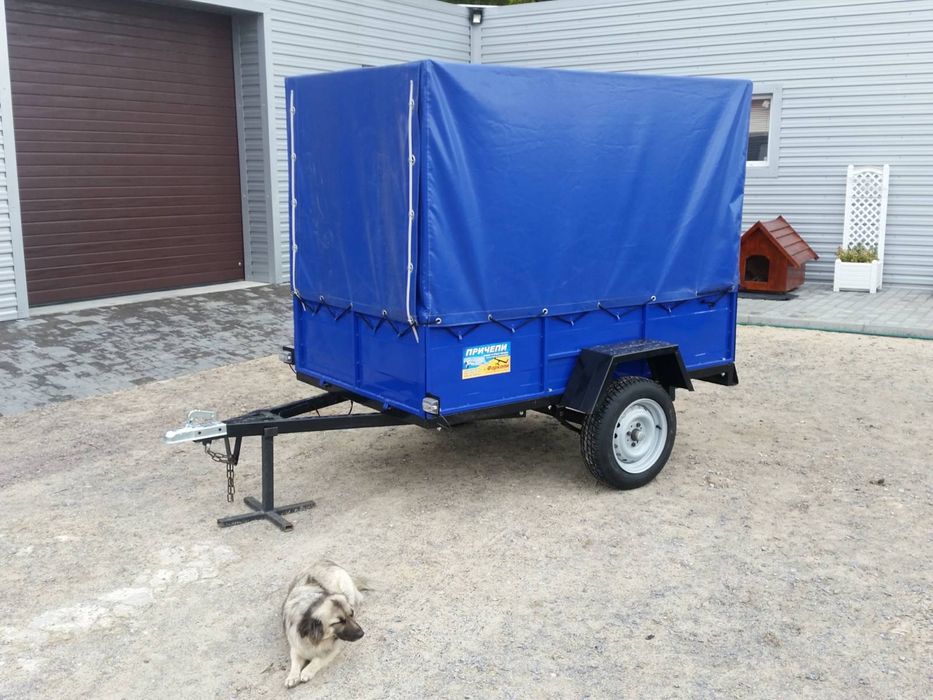 «Світ Причепів» Новий легковий причіп з вищим тентом 1.20х2.00м