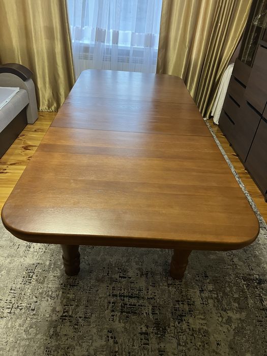 Дубовий стіл трансформер