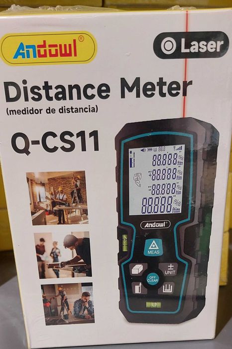 Medidor de distância a laser digital - até 80 metros
