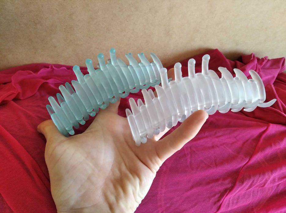 Краб на волосы держатель фиксатор заколка для волос лавандового цвета