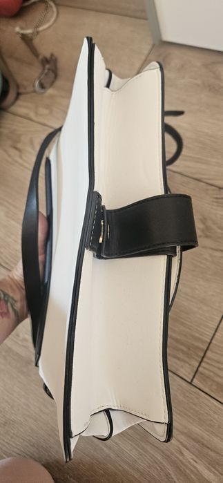 Torebka topshop czarno biała