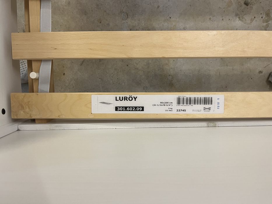 Lóżko ikea sundvik