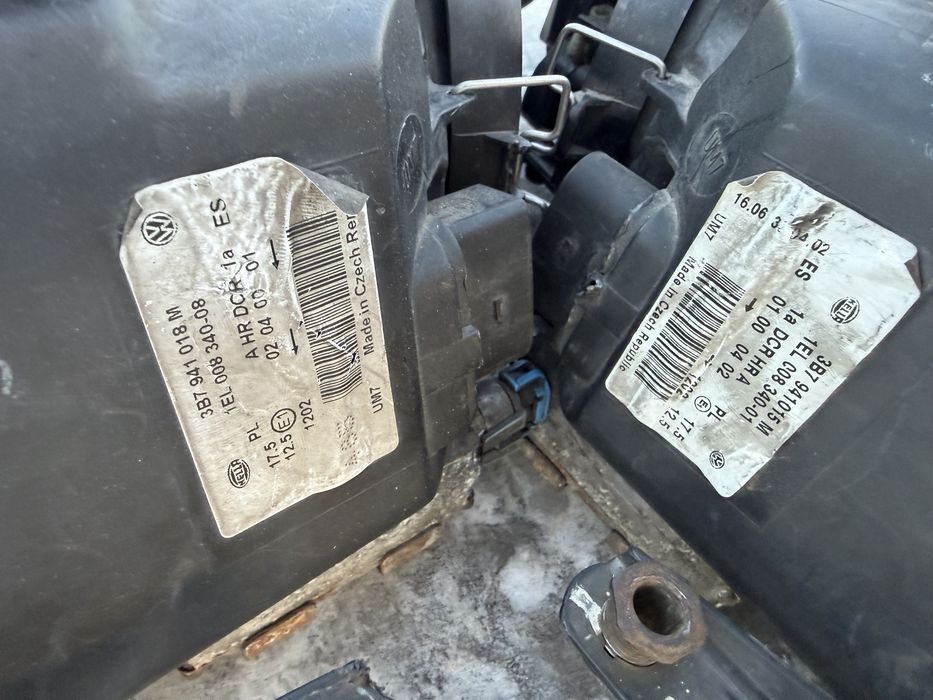 Lampy przednie VW passat b5 fl lift bi xenon EU cale ladne cena za kpl