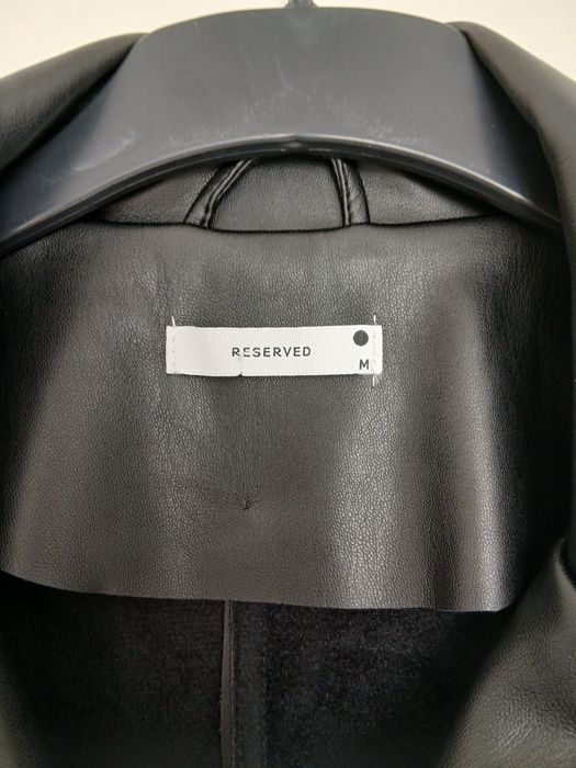 Sukienka  z eko skóry